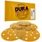 600 Grit - 6" Gold Sanding Discs - 17-Hole Pattern Hook and Loop for DA Sander - Box of 50